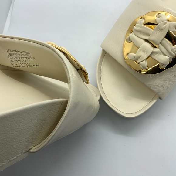 Tory Burch Double-T Slides - Picture 8 of 14